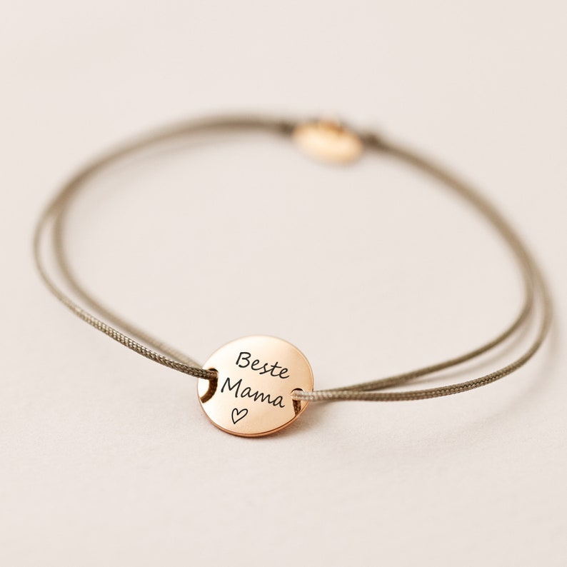 Personalized bracelet desired engraving bracelet with engraving Mother's Day gift mom gift unisex bracelet A226 image 1