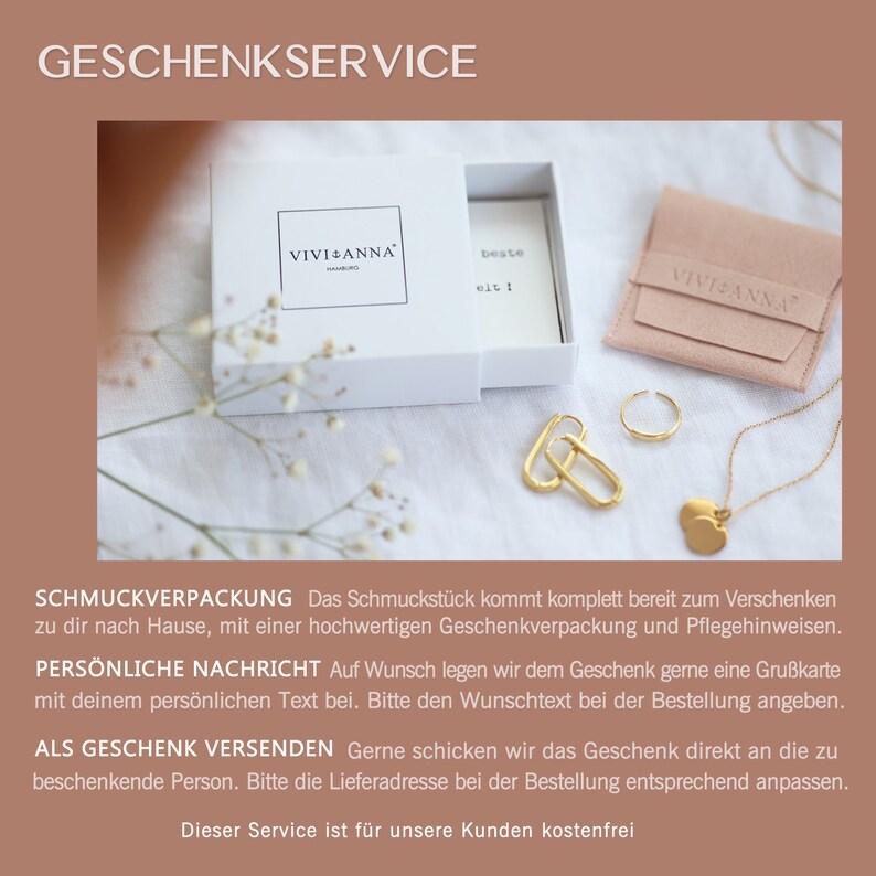 Halskette mit Plättchen Personalisierte Gravur Namenskette Initialenkette Hochzeit Familienkette MK001 Bild 10