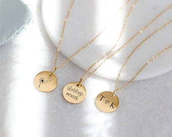 925 zilveren gepersonaliseerde ketting • bruidsmeisjesketting • ketting met gravure • familieketting • naamketting • cadeau voor haar • GK003