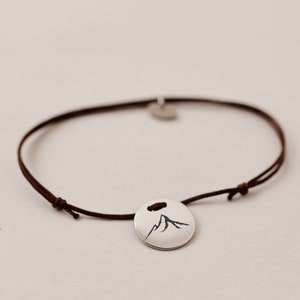 Bracelet personnalisé gravure souhaitée bracelet avec gravure cadeau fête des mères cadeau papa bracelet unisexe A227 image 4