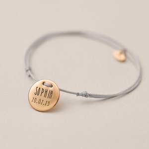 Bracelet personnalisé gravure souhaitée bracelet avec gravure cadeau fête des mères cadeau papa bracelet unisexe A227 image 1