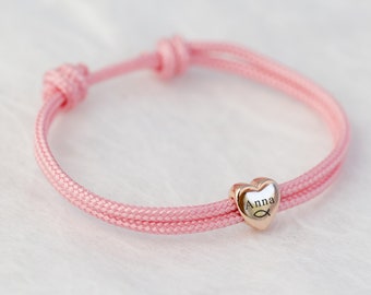 Pulsera niñas - pulsera personalizada - pulsera infantil escolar - comunión - confirmación - pulsera amistad - pulsera grabado A188