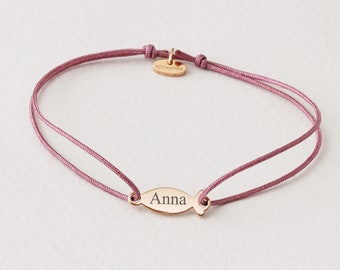 Bracciale Pesce Personalizzato - Incisione Desiderata - Comunione - Cresima - Gioielli Pesce - Bracciale Ichthys A219