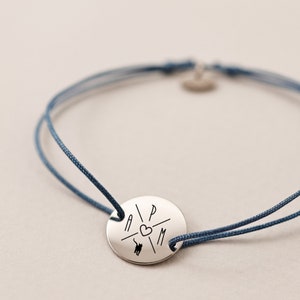 Personalized bracelet desired engraving bracelet with engraving Mother's Day gift mom gift unisex bracelet A225 image 1