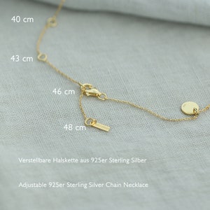 925 zilveren ketting met echte bloemen Lavendel Gepersonaliseerde gravure Diverse kleuren K507 afbeelding 9