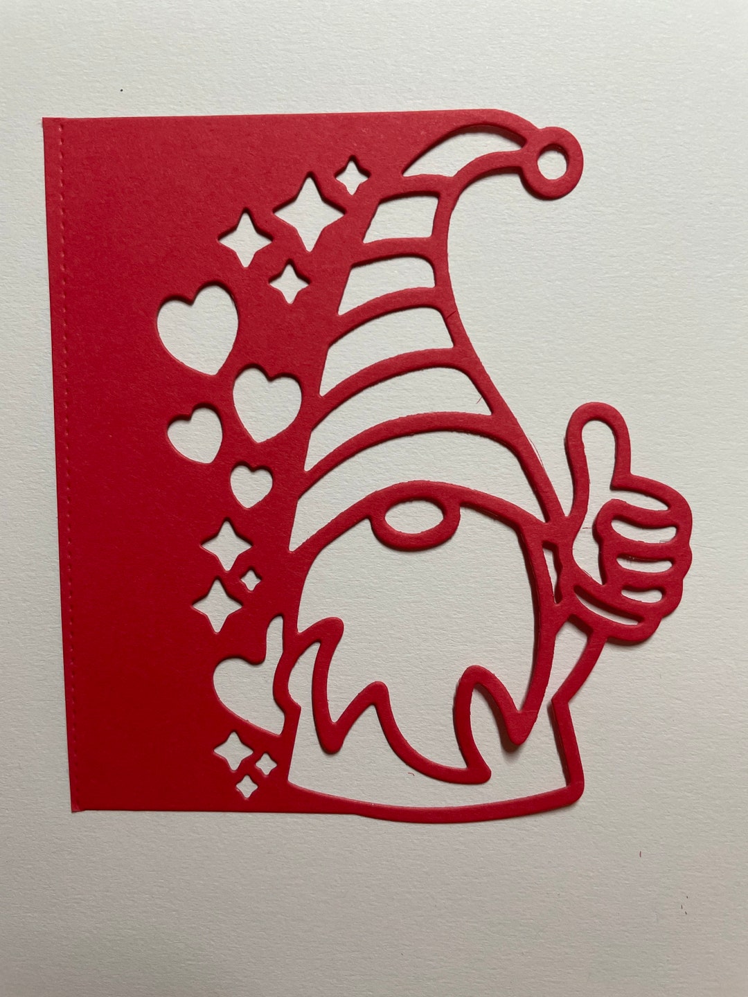 4 Die Cut - Gnome - Cardstock ~ Card or Scrapbooking Embellishments. - Etsy