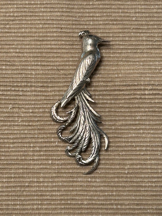 Gorgeous Danecraft sterling silver bird pin