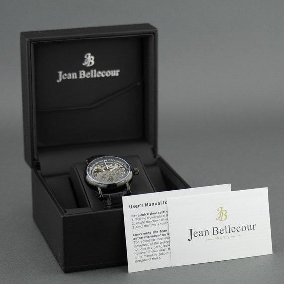 jean bellecour stainless steel case back