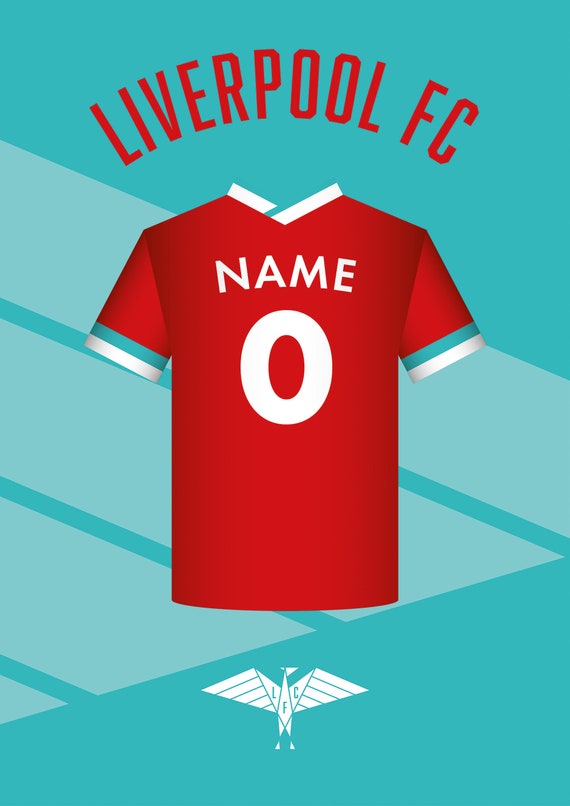 liverpool jersey personalised