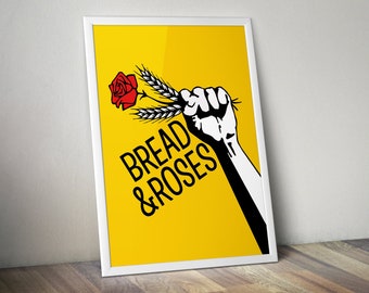 Bread & Roses poster (digital download)