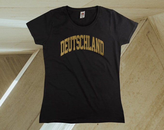 Deutschland T-Shirt || Womens XS S M L XL