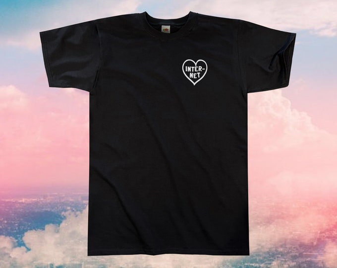 Internet Heart T-Shirt || Unisex / Mens S M L XL