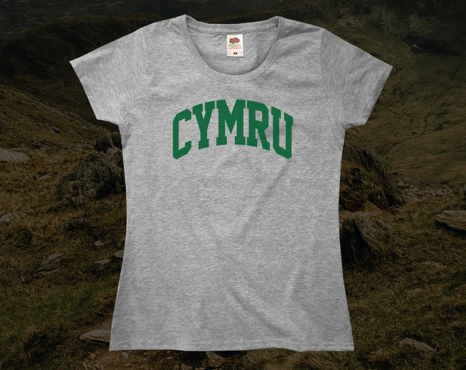 Cymru Wales T-Shirt || Womens XS S M L XL