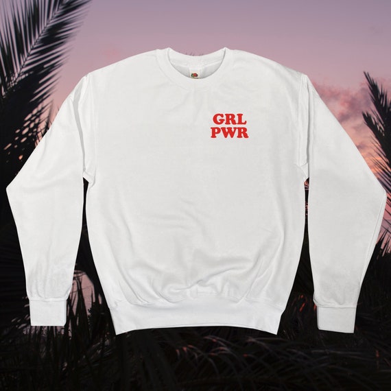 Buy GRL PWR Sweatshirt Unisex Adult Mens Womens S M L XL
