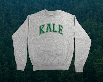 Kale Sweatshirt || Unisex Adult / Mens / Womens S M L XL