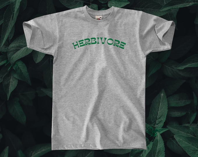 Herbivore T-Shirt || Unisex / Mens S M L XL