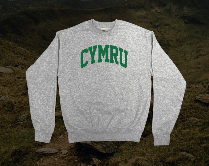 Cymru Wales Sweatshirt || Unisex Adult / Mens / Womens S M L XL