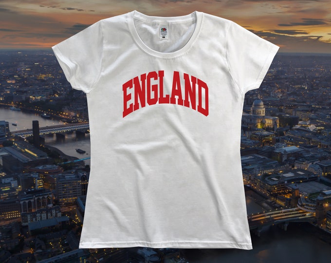 England T-Shirt || Womens XS S M L XL