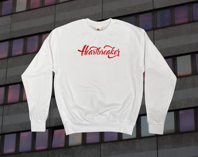 Heartbreaker Sweatshirt || Unisex Adult / Mens / Womens S M L XL
