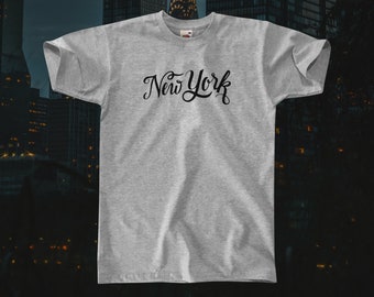 New York T Shirt || Unisex / Mens S M L XL