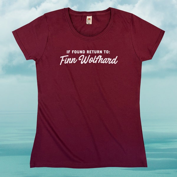 If Found Return To Finn Wolfhard T-Shirt || Womens XS S M L XL