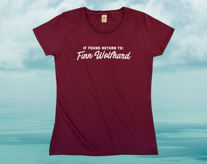 If Found Return To Finn Wolfhard T-Shirt || Womens XS S M L XL