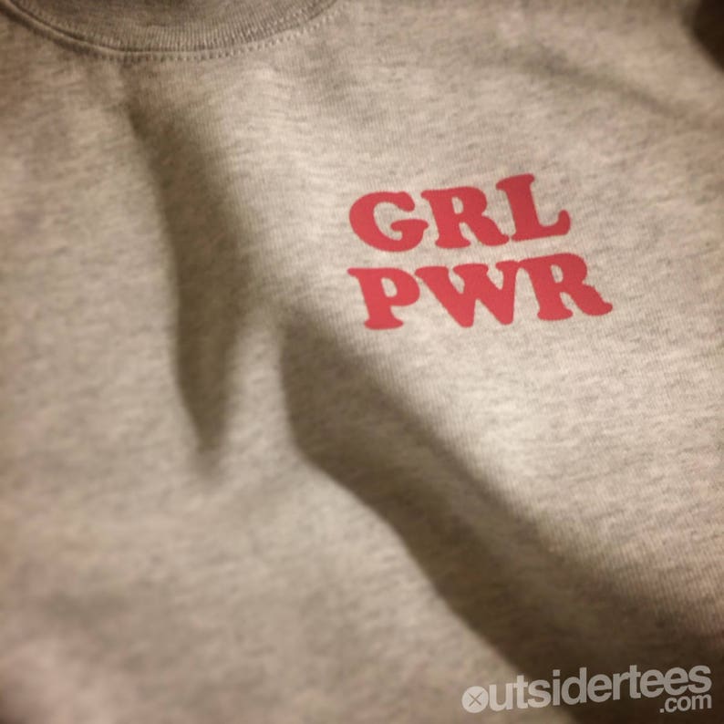 GRL PWR Sweatshirt Unisex Adult / Mens / Womens S M L XL image 7