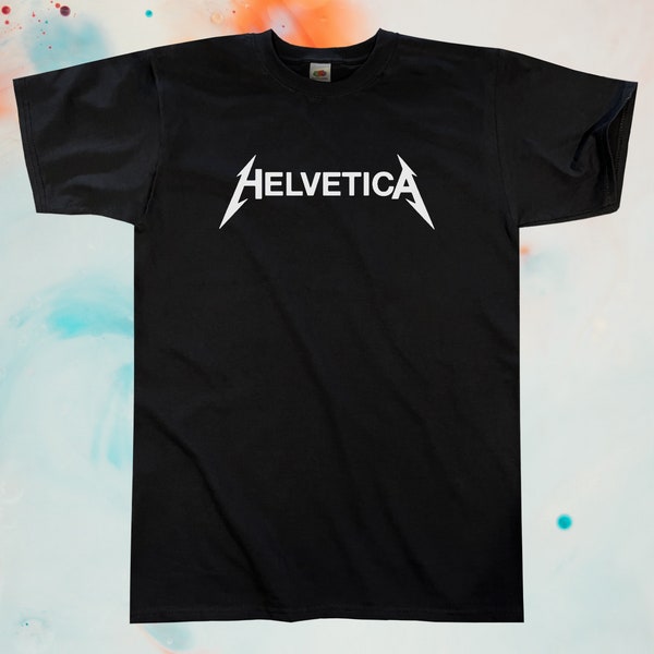 Helvetica T-Shirt || Unisex / Mens S M L XL