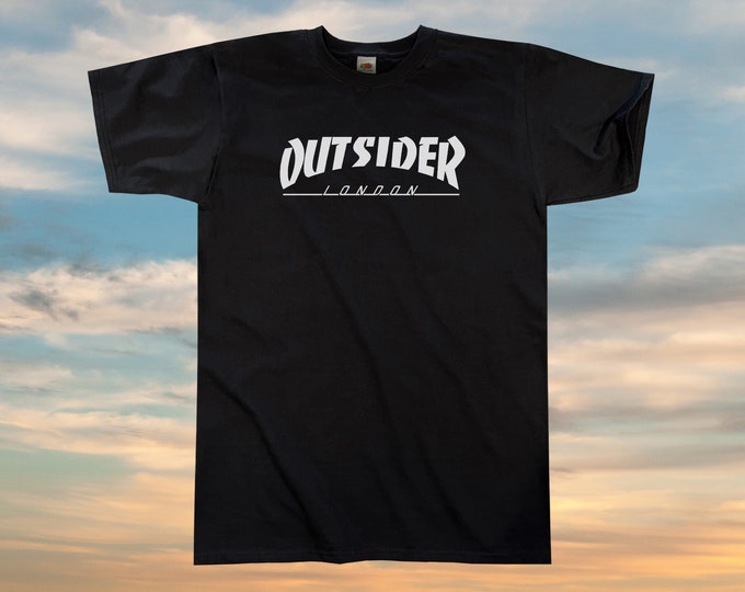 Outsider London T-Shirt || Unisex / Mens S M L XL