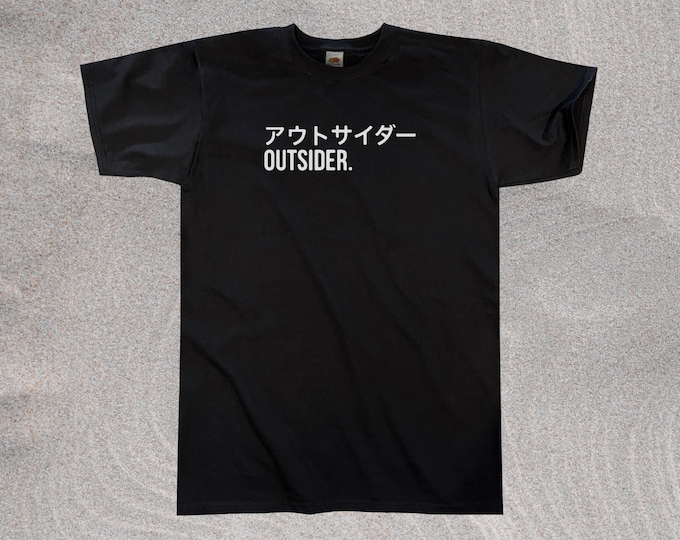Outsider (Japanese) T-Shirt || Unisex / Mens S M L XL