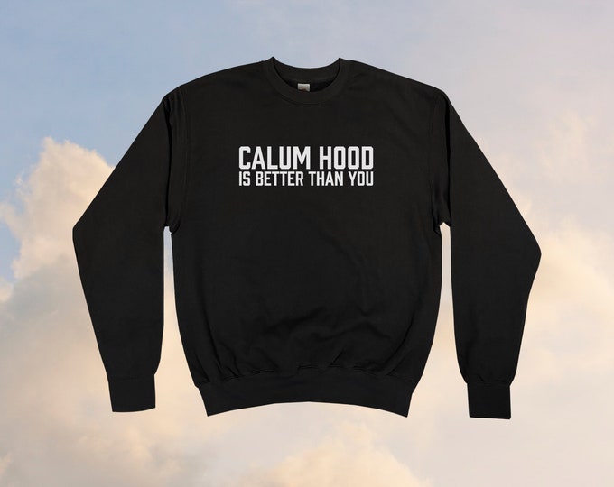 Calum Hood Is Better Than You Sweatshirt || Unisex Adult / Mens / Womens S M L XL