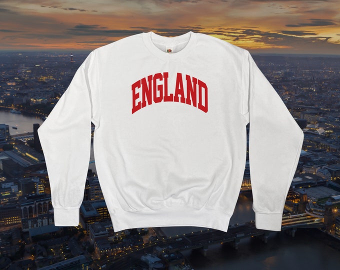 England Sweatshirt || Unisex Adult / Mens / Womens S M L XL