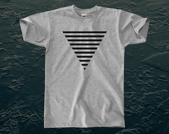 Triangle T-Shirt || Unisex / Mens S M L XL