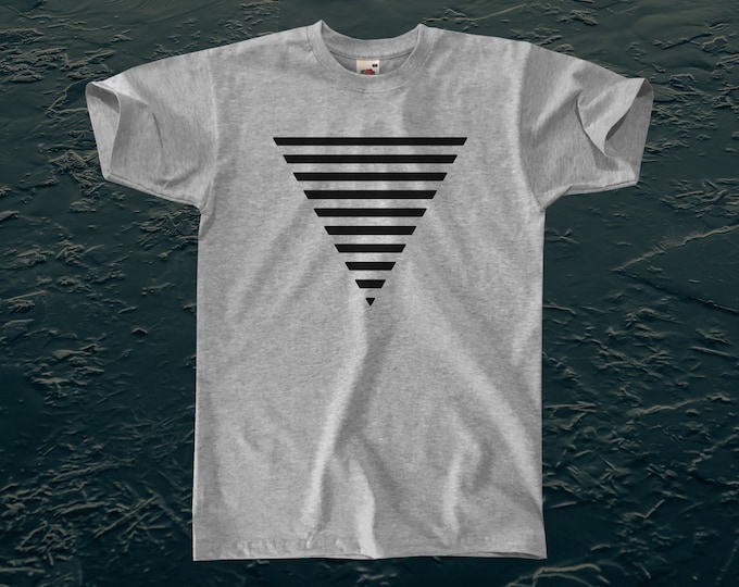 Triangle T-Shirt || Unisex / Mens S M L XL