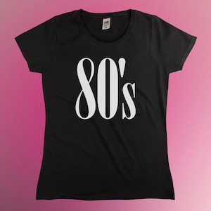 80&#39;s T-Shirt || Womens XS S M L XL