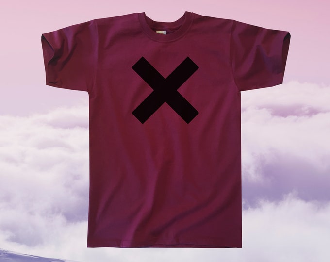 X T-Shirt || Unisex / Mens S M L XL