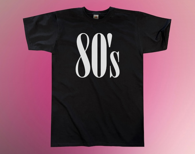 80's T-Shirt || Unisex / Mens S M L XL