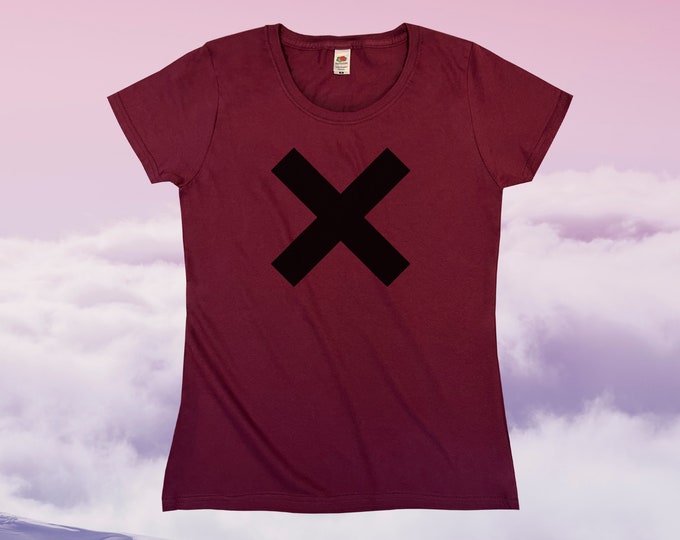 X T-Shirt || Womens XS S M L XL