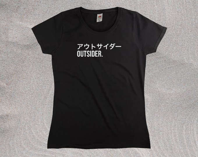 Outsider (Japanese) T-Shirt || Womens XS S M L XL