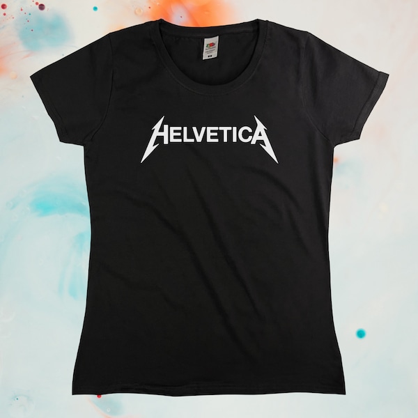 Helvetica T-Shirt || Womens XS S M L XL