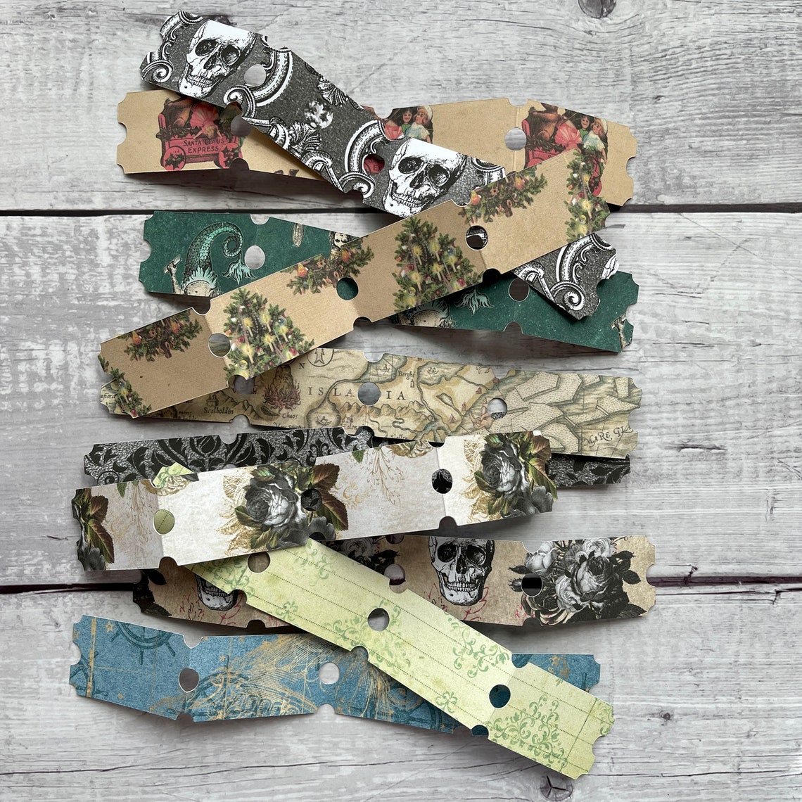 100 Piece Scrapbook Die Cuts and Shapes Junk Journal Mixed - Etsy