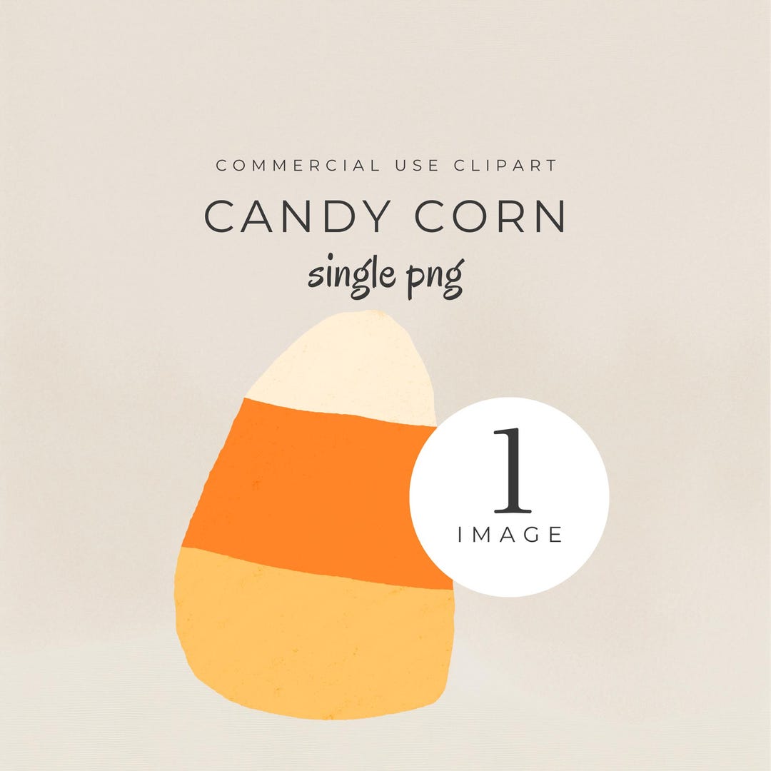 Textured Candy Corn Clipart - Fall and Halloween Image Digital Download ...