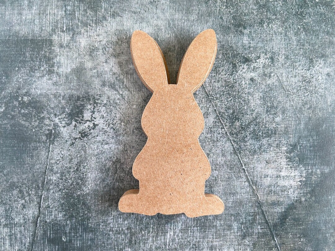 Bunny Paper Shapes for Card Making - Rabbit Confetti for Parties ...