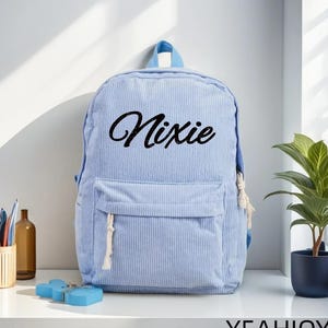 Personalized Toddler Backpack, School Backpack, Back to school gift, Flower Girl Gift, Gift for Kids, Preschool, Kindergarten Gift, Kids Bag