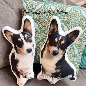Personalized Pillow , Pet Memorial Gift , Custom Pet Pillow , Custom shaped pillow , Dog Pillow , Cat Pillow , Pet Lover Gift
