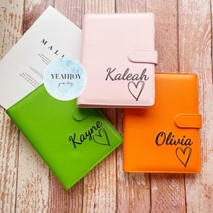 Personalized 100 Envelope Money Saving Challenge Binder