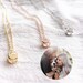 Custom Projection photo necklace,Pet Photo Necklace,projection necklace,Valentine's Gift,pet memorial,memorial gift,anniversary gift