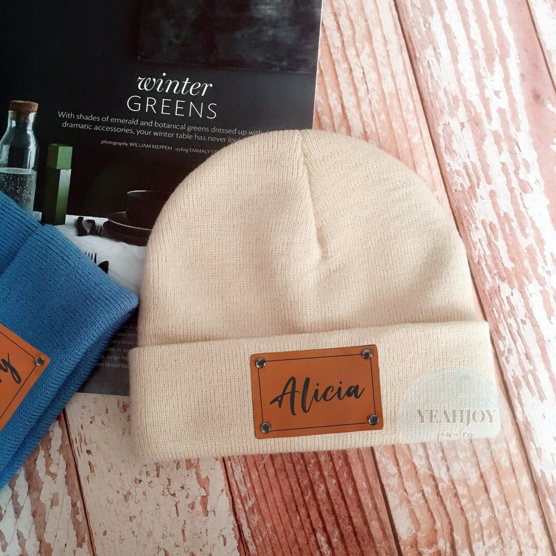 Custom Infant Beanie With Namenewborn Baby Beaniebaby Hat With Name