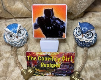 Black Panther Night Light