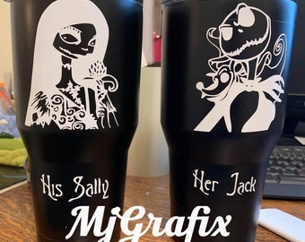 Her Jack & His Sally Tumbler Set